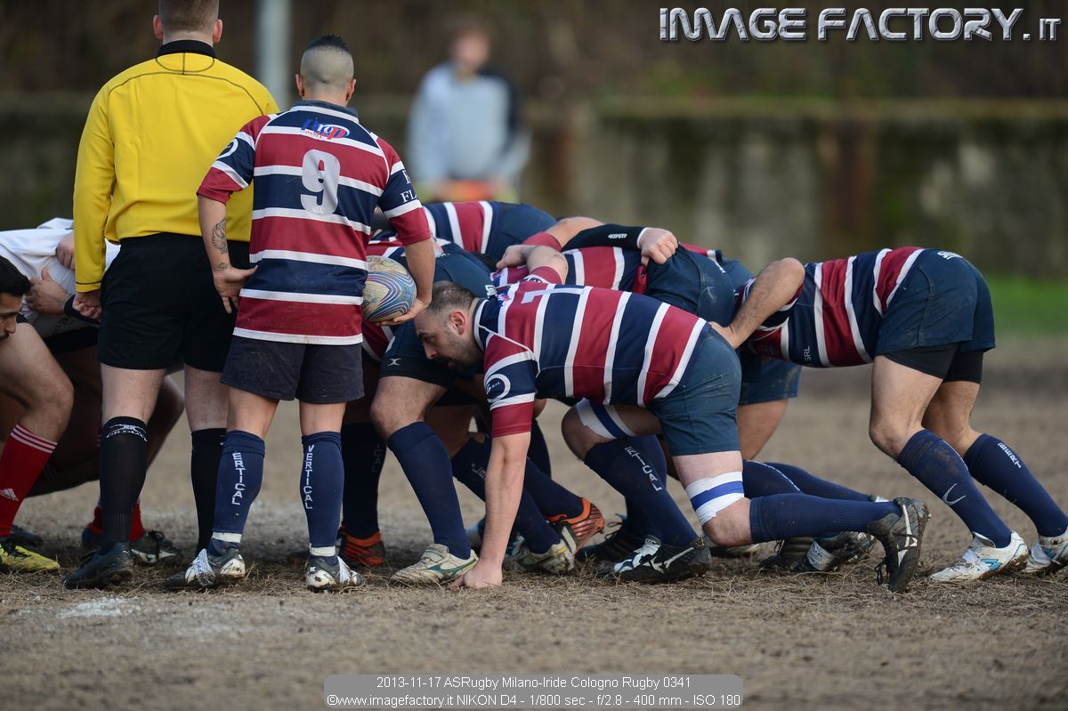 2013-11-17 ASRugby Milano-Iride Cologno Rugby 0341